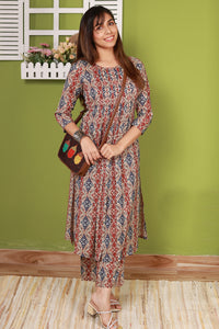 Infinity Pintuck Kurti pant set