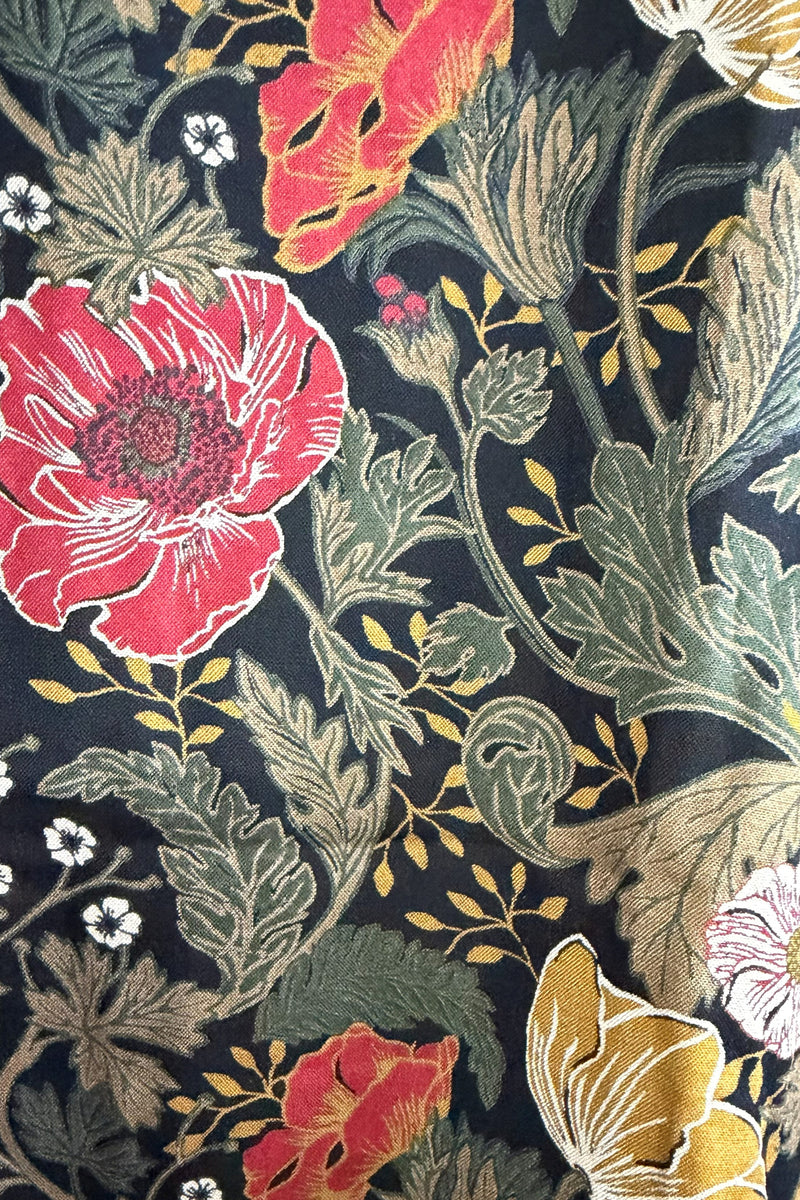 Floral Printed Thread Work Pure Cotton Kurti