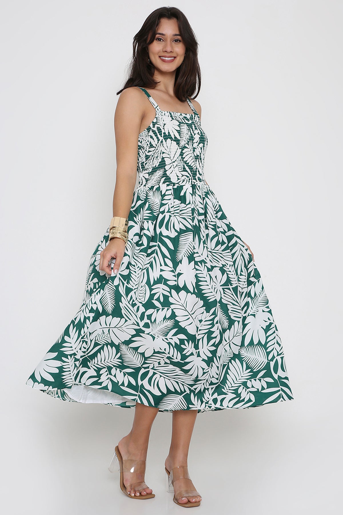 Leaf Luxe Dress