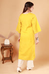 Golden Glow Tunic Kurti set