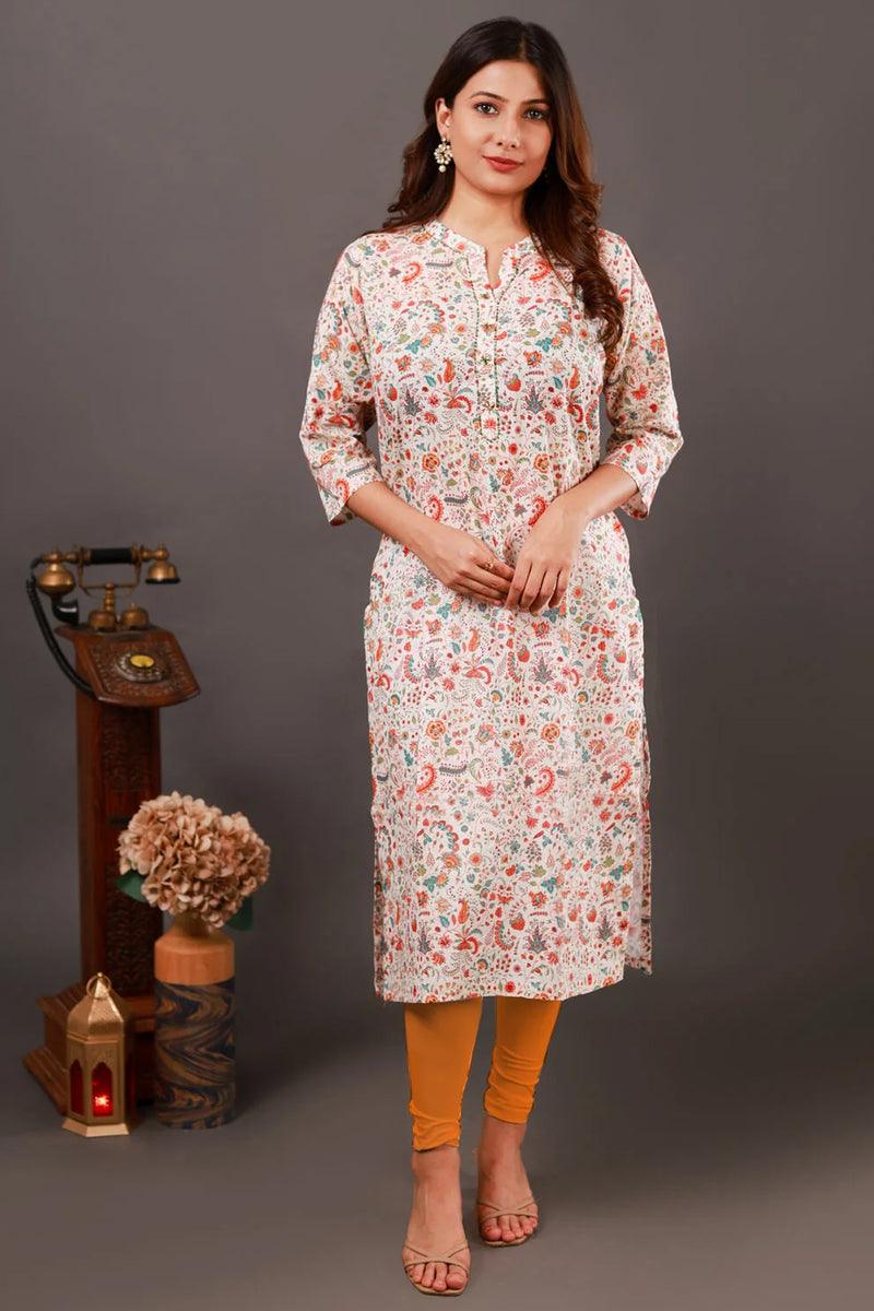 Printed Cotton Kurti