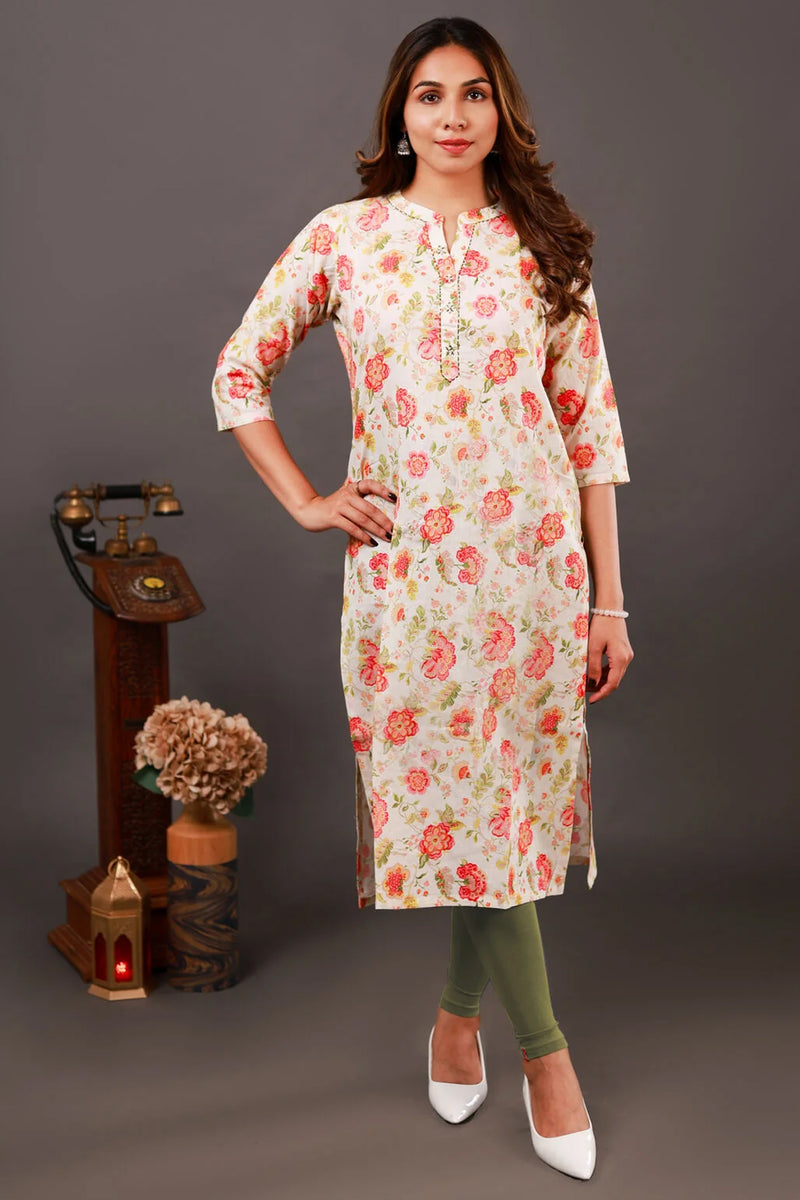 Printed Cotton Kurti