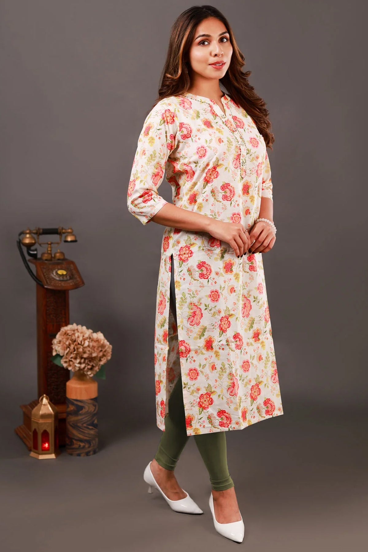 Printed Cotton Kurti