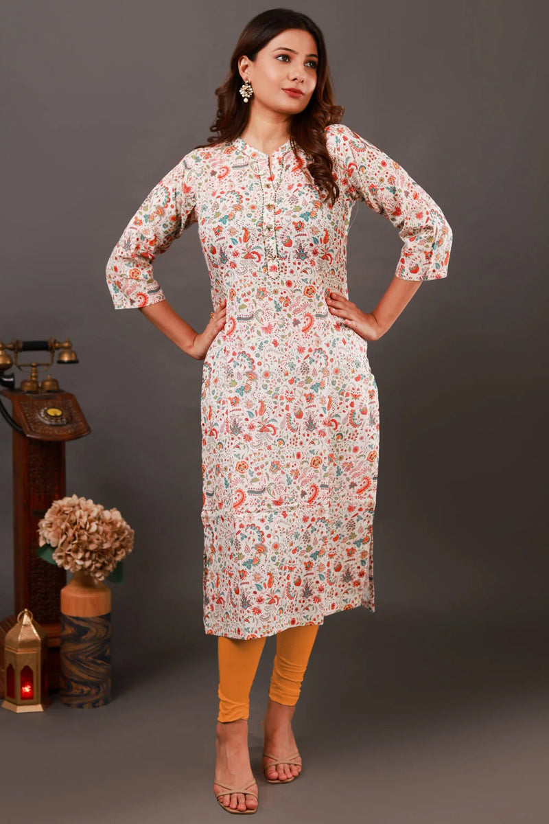 Printed Cotton Kurti