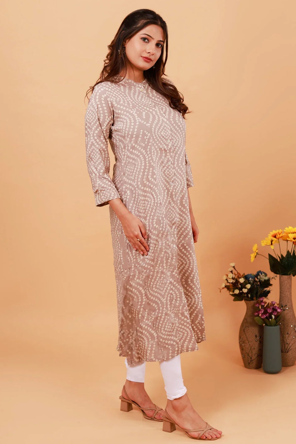 Princess cut Kurti with 2 side pockets