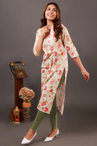 Printed Cotton Kurti